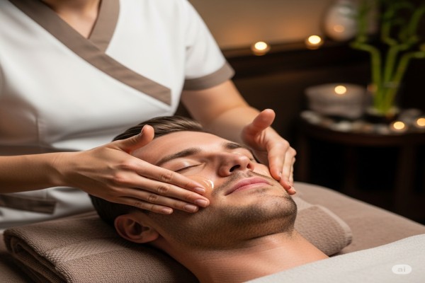 ماساژ صورت کره‌ ای؛ تکنیکی ملایم برای شادابی پوست، کاهش پف و فرم‌دهی طبیعی صورت.